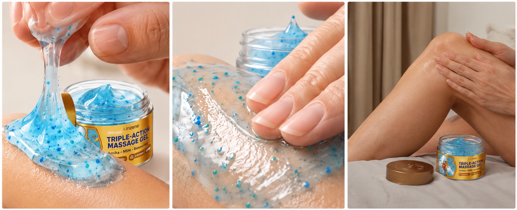 Applicazione del gel Flexoreva